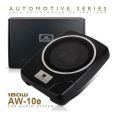 MBQ 10" Compact Car Under Seat Slim Active Subwoofer. 