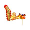 Radiant Cloth Body Dragon Toy Set Diy Handmade Dragon Dance Lantern Kit with Led Lights Perfect New Year Gift for Kids Adults Chinese Loong Toy Performance Prop Children Dragon Dance Toy. 