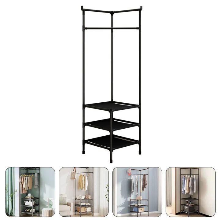 Multi-Function%20Corner%20Coat%20Rack,%20Floor%20Stationary%20Clothes%20Hanger%20Shelves,%20Removable%20Metal%20Clothes%20Storage%20Shelves,%20Hanging%20Shelf%20Bedroom%20Standing%20Corner%20Coat%20Rack%20Easy%20Assembly%20Portable%20Clothes%20Rack%20Furniture%20Storage%20Rack%20-%20Image%206