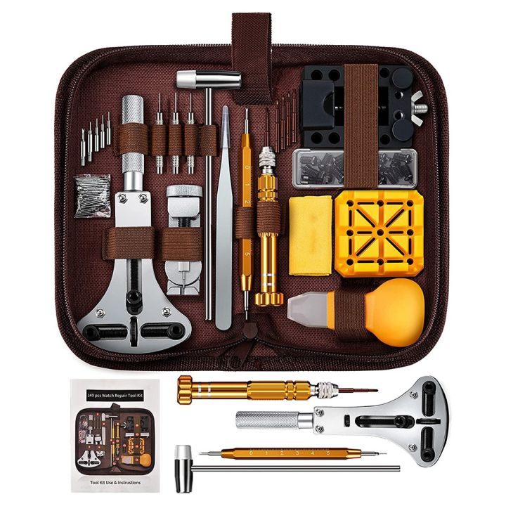 Watch Repair Kit, 149 PCS Watch Battery Replacement Tool, Watch