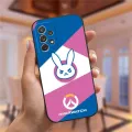 Game Player Overwatch Phone Case For Samsung Galaxy A13 A52 A53 A73 A32 A51 A23 A22 A12 A02s A20e A40 A50 A21 A72 A70 Cover. 
