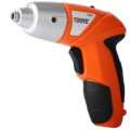 rechargeable  cordless screwdriver. 