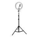 LED Ring Light 26cm Dimmable Selfie Lamp With Tripod Stand Phone Holder Photography Lighting Photo Studio Live Ringlights. 