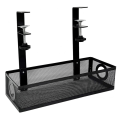 1 Pcs Under Desk Cable Management Box Tray Under Table Cord Management Organizer Cable Tray. 