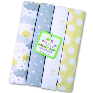 4-Piece%20Flannel%20Receiving%20Blankets%20%7C%20baby%20swaddle%20baby%20blanket%20receiving%20blanket%20infant%20new%20born%20cotton%20flannel%20%7C%2076cm%20x%20102cm%20-%20For%20Baby%20Boy%20-%20Image%202