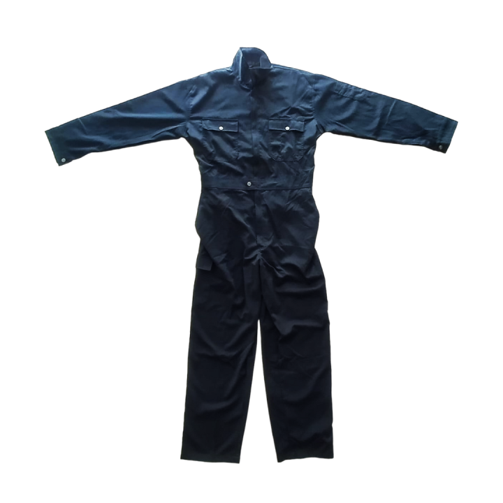 Unisex Work Overalls Jumpsuit Men Women Safety Protective Work Clothing Warehouse Auto Repair Workshop Sailor Porter Coveralls Overall - Dark Blue