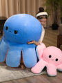 Flip Octopus Doll Flip Octopus Octopus Plush Toy Double-Sided Flip Doll Reversible Octopus. 