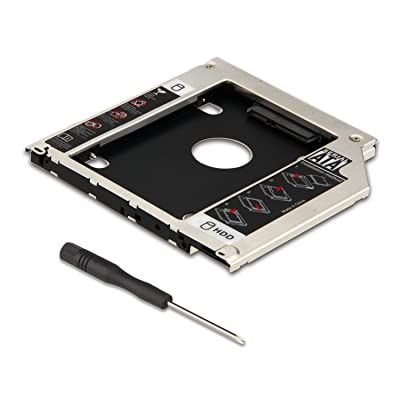 Hard%20Disk%20Drive%20Caddy%209.5mm%20Universal%20For%20CD/DVD-ROM%20Optical%20Bay%202nd%20SATA%20HDD%20SSD%20-%20Image%204