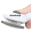Sirendeshao o Y Peta Pel Trimmer Grooming Steel Comb Dog Hair Cat Brush Automatic Stainless Pet Hair Removal Care Quios Gatrros. 