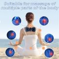 Electric Pulse Neck Massager Cervical Back EMS Cervical Vertebra Massage Patch for Muscle Pain Relief and Shoulder Relaxation Portable. 