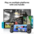 D6 Wireless Stretching Extendable Gaming Controller Joystick Pad Compatible For IPhone Android Gamepad Joystick. 