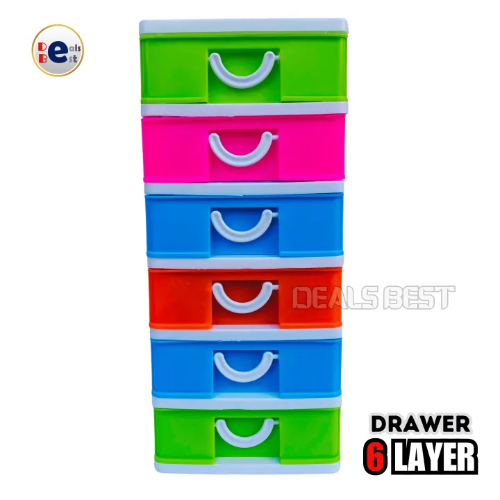6%20In%201%20Small%20Drawer%206%20Layer%20Plastic%20Multicolor%20Storage%20Box%20For%20Medicine,%20Stationary,%20Cosmetics,%20Money,%20Jewelry%20And%20Other%20Small%20Items%20(Dimension%20:%2031cm%20x%2017cm%20x%2013.5cm)%20-%20Image%205