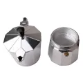 （New）Aluminum Italian tove Top/Moka Epreo Coffee Maker/Percolator Pot Tool 50Ml. 