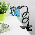 Flexible Arm Mobile Phone Holder Clamp Bed Desk Lazy Stand for Smart Phone. 
