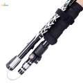 Folding Cane Aluminum Hiking Trekking Poles for Climbing Mountaineering 110cm. 
