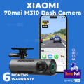 70mai Dash Cam M310, Dash Camera for Cars 1296P QHD, Smart Dash Cam Front Built in WiFi, 130° Wide-Angle FOV, WDR, Night Vision, iOS/Android Mobile App, Loop Recording, Parking Monitor, Time-Lapse(Upgraded version of D06). 