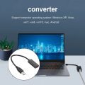 1080P USB 3.0 to HDMI Adapter USB to HDMI-Compatible Converter External USB Video Adapter Cable for Desktop Laptop Macbook. 