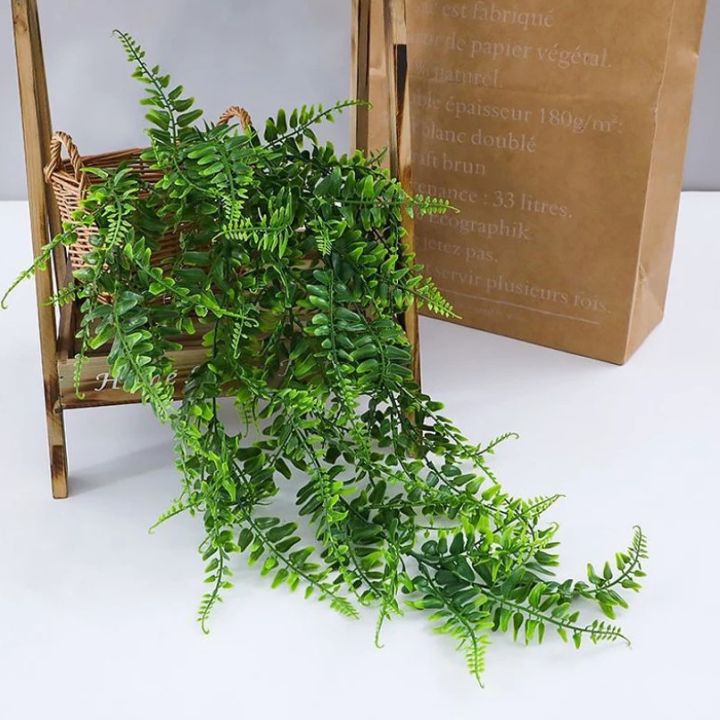 90cm Persian Artificial Tree Green Persian Fern Leaves Hanging - Elegant Home Accent- 1Pcs