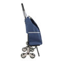 Migeet Folding Shopping Bag Cart Grocery Shopping Foldable Cart Stair Climber Shopping Trolley Cart Crystal Wheel Trolley Grocery Cart. 