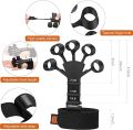 Silicone Grip Device Finger Exercise Stretcher Finger Gripper Strength Trainer Strengthen  Rehabilitation Training. 