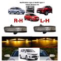 ,Side Mirror Turn Signal Indicator LED Lights with Scotch Lock for Suzuki Swift Type-3, 2012-2017/Swift Dzire 2015-2017/VITARA BREZZA 1st Gen N 2nd Gen/ERTIGA 1ST GEN Part-1722 (2) NUZ. 