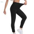 Women Sauna Pants Shorts Waist Jogger Leggings Sweatpants Workout Training Yoga Leggings 3 Types - L XL. 