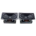 4580 4 ohm 12W high-frequency square radio 3-inch dynamic coil speaker, 80Mm high fidelity audio. 