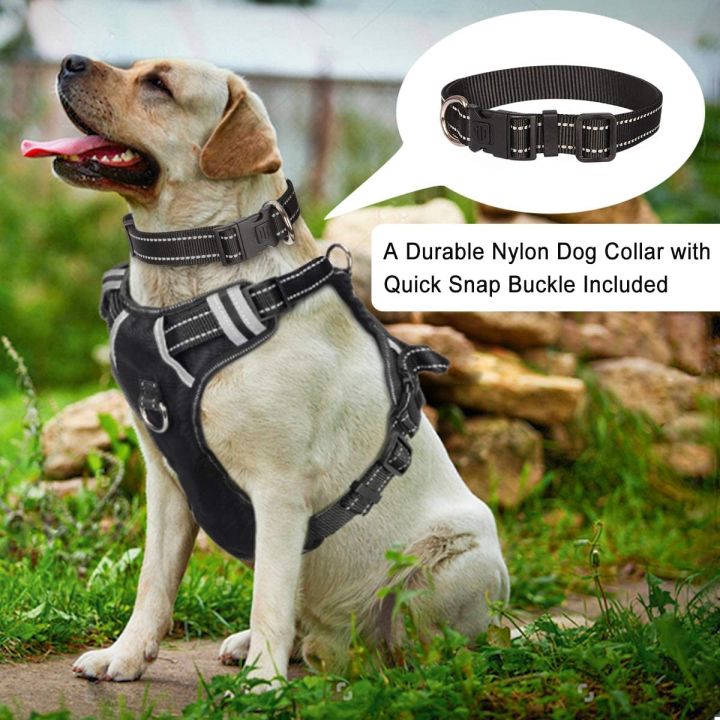 Heavy%20Duty%20Dog%20Pet%20Harness%20Collar%20Adjustable%20and%20Soft%20Chest%20Belt%20(Free%20Size)%20-%20Image%204