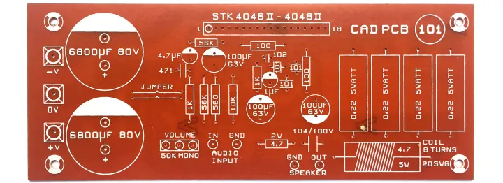 STK%204046%20-%20STK%204048%20II%20Mono/Stereo%20Amplifier%20(150W-300W)%20PCB%20Board%20Only%20Production%20Diy%20Kit%20-%20Image%202