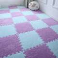 10/20Pcs Soft Plush Baby Play Interlocking Exercise Tiles Floor Rug EVA Foam Puzzle Mat Long Hair Carpet Pad 30*30 CM. 
