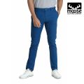 Moose Men’s Slim Fit Chino Pant - Steel Blue. 