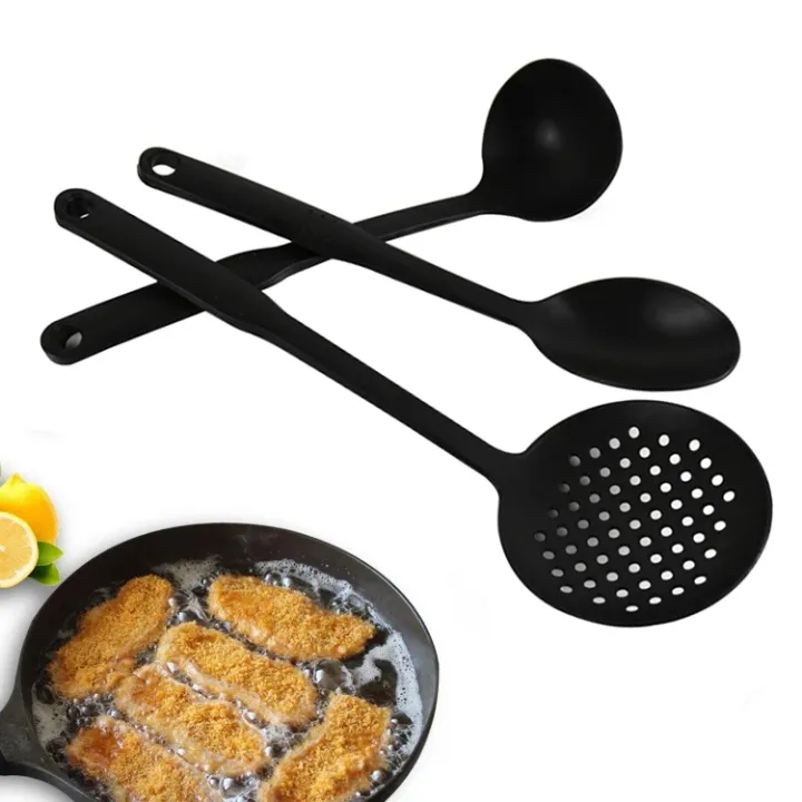 Kitchen%206pc%20spoon%20set%20%20Tools%20-%206%20Pcs%20Kitchen%20Spoon%20Set%206%20PCS%20Kitchen%20Utensils%20Set%20Non-Stick%20Dishwasher%20Safe%20Cooking%20Tools%20Spoon,%20Slotted%20Spoon,%20Spatula,%20Skimmer,%20Ladle,%20Pasta%20Server%20-%20Image%206