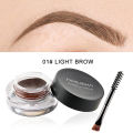 Late Night Party12 Color Waterproof Eyebrow Cream Color-Dyed Eyebrow Gel Brow Teisure time int With Brush Kit Long Lasting Eyebrow Pencil Makeup Tools Red. 