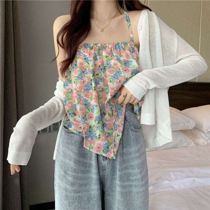 Yfashion%20Women%20Cotton%20Halter%20Neck%20Tank%20Tops%20Fashion%20Sweet%20Floral%20Printing%20Sleeveless%20Tops%20Elegant%20Loose%20Irregular%20Vest%20-%20Image%207