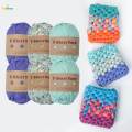 6Pcs T Shirt Yarn Bag Making Material Hand Knit Tapestry Soft Crocheting Weaving Thread Tube Giant Yarn for Baskets Rug Making Hats Sweaters. 