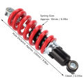 Motorcycle Shock Absorber Suspension Front Rear Shock Absorber Coil over Springs Replacement for Pit Dirt Bike ATV 70-125CC for. 