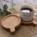 Natural Beech Wooden Coaster Drink Mat Cup Pad Round Square Heat Resistant Pad. 