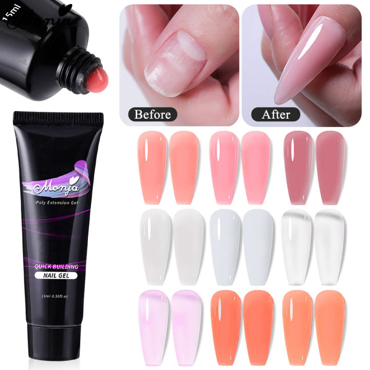 Monja%2015ML%20Nail%20Art%20Poly%20Gel%20Nail%20Extension%20Quick%20Building%20Acrylic%20Nail%20Art%20Gel%20DIY%20Coating%20Painting%20Manicure%20Tool%20-%20Image%202