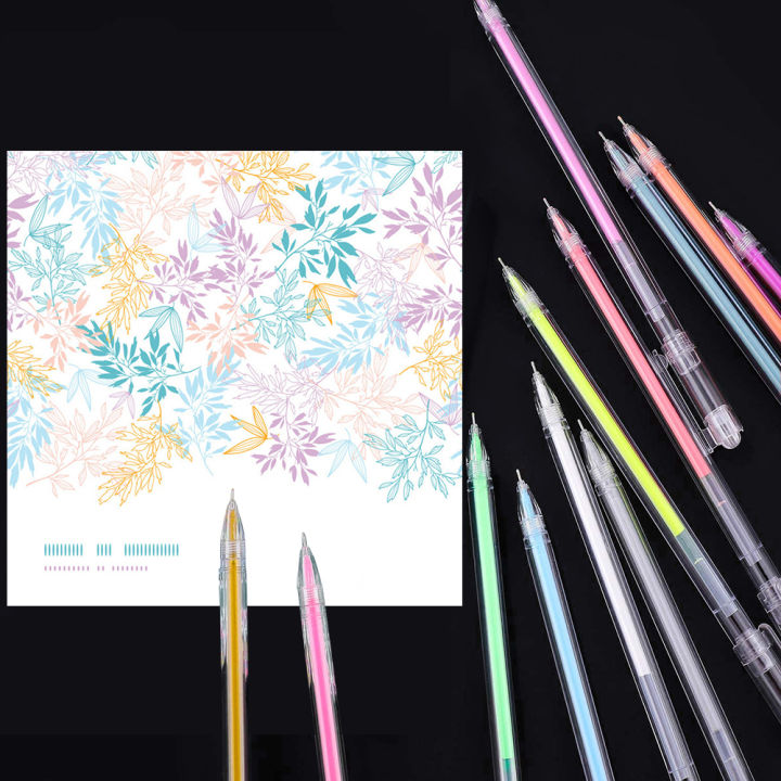 Highlight%20Color%20Pen%200.5%20mm%20Extra%20Fine%20Point%20Pens%20Gel%20Ink%20Pens%20for%20Drawing%20Sketching%20Illustration%20Adult%20Coloring%20Journaling%20Set%20of%2012%20-%20Image%205