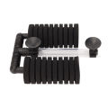 Aquarium Double Bio Sponge Filter, High Efficiency Suction Cup Fixing Biological Filtration Aquarium Sponge Filter for Freshwater. 