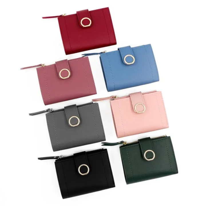 Card%20holder%20Ladies%20purse%20Compact%20PU%20leather%20Coin%20pocket%20Small%20wallet%20Folding%20design%20Short%20size%20Money%20holder%20for%20Daily%20use%20Travel%20accessory%20Shopping%20companion%20Gift%20for%20women%20-%20Image%204