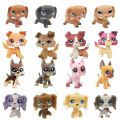 LPS CAT rare original Littlest pet shop cute toys dog dachshund cocker spaniel puppy collie 58 Great Dane old animal collection. 
