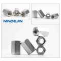 Extend Long Hex Coupling M3 M4 M5 M6 M8 M10 M12 304 Stainless Steel Standoff Rod Connector Thread Nut for Bolts Studs Screws. 