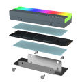 5V ARGB Sync Computer 2280 SSD M2 Radiator PC RGB M.2 Nvme Cooler Heatsink Effect Guka. 