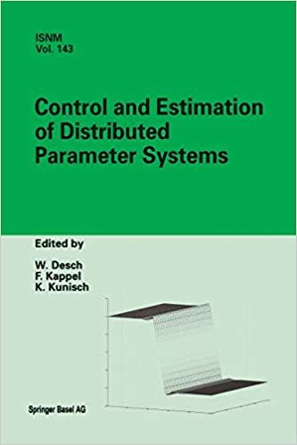 Control and Estimation of Distributed Parameter Systems: International ...