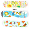 100pcs Cartoon Waterproof Hemostasis Kids Band Aid Stickers Adhesive Bandage Wound Strips Plasters For Children. 