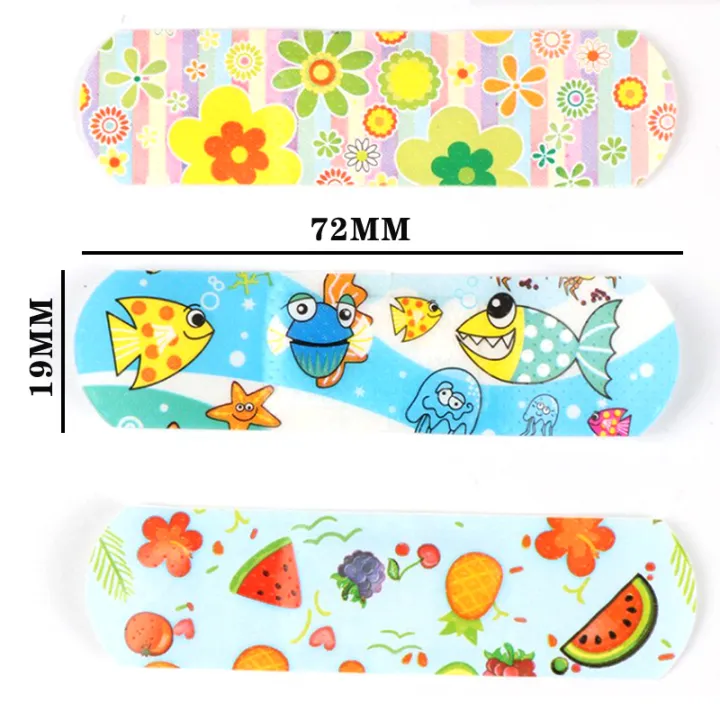100pcs%20Cartoon%20Waterproof%20Hemostasis%20Kids%20Band%20Aid%20Stickers%20Adhesive%20Bandage%20Wound%20Strips%20Plasters%20For%20Children%20-%20Image%208