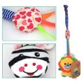 Hanging Baby Rattle Toy with Music and teether squeaky sound for Crib Stroller. 