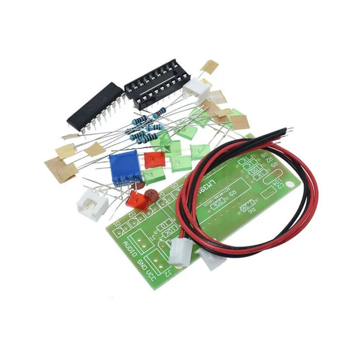 LM3915%20DC%209V-12V%2010%20LED%20Sound%20Audio%20Spectrum%20Analyzer%20Level%20Indicator%20Kit%20DIY%20Electoronics%20Soldering%20Practice%20Set%20laboratory%20-%20Image%203