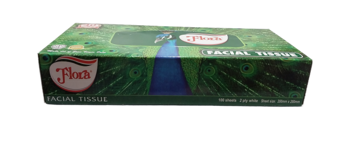 Flora%20Hygienic%20Soft%20&%20Absorbent%20Facial%20Tissues%20100%20Sheets%20Box%20-%20Image%202